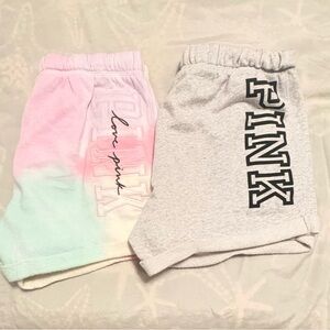 PINK Victoria's Secret Shorts - Pastel and Gray